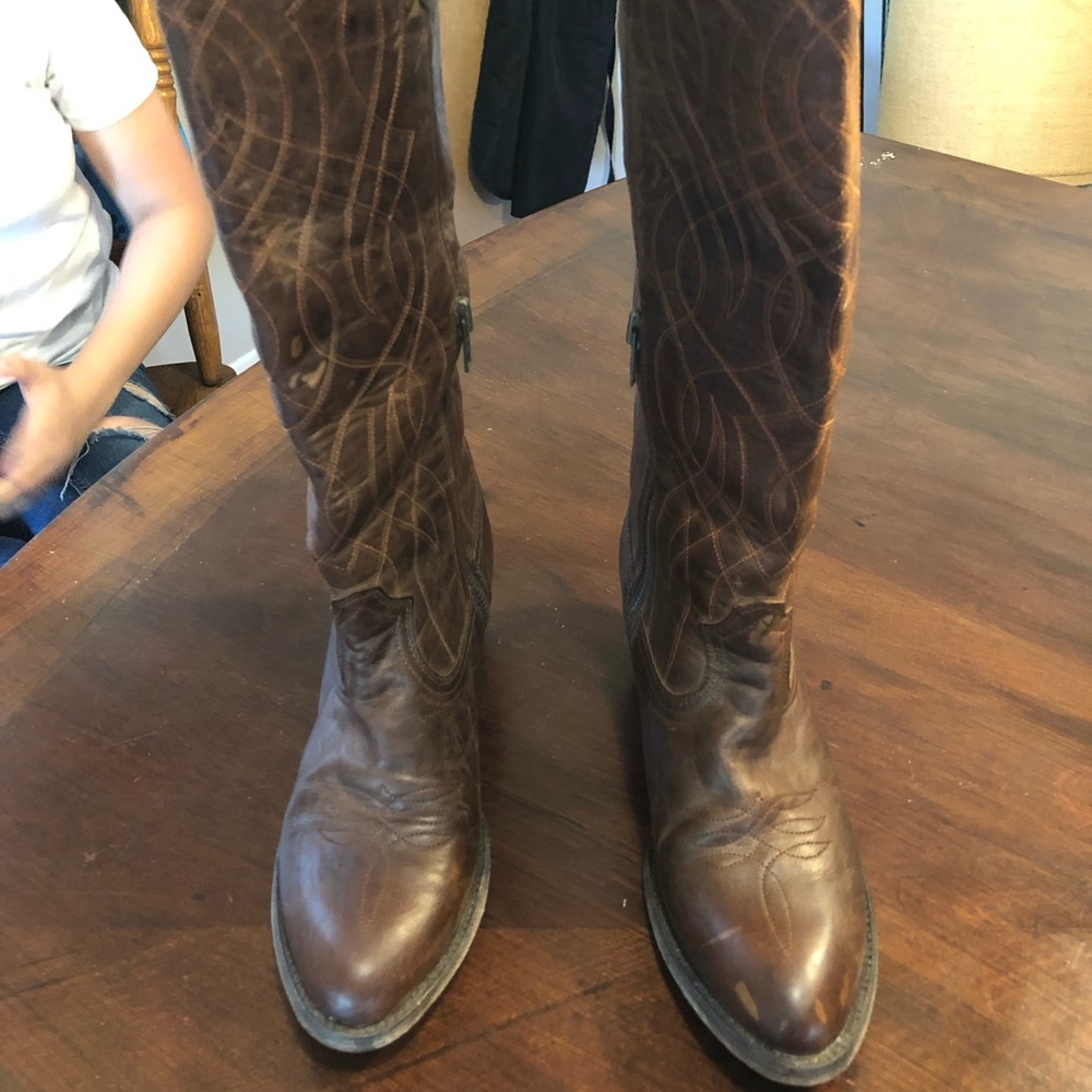 Tall ARIAT cowgirl boots